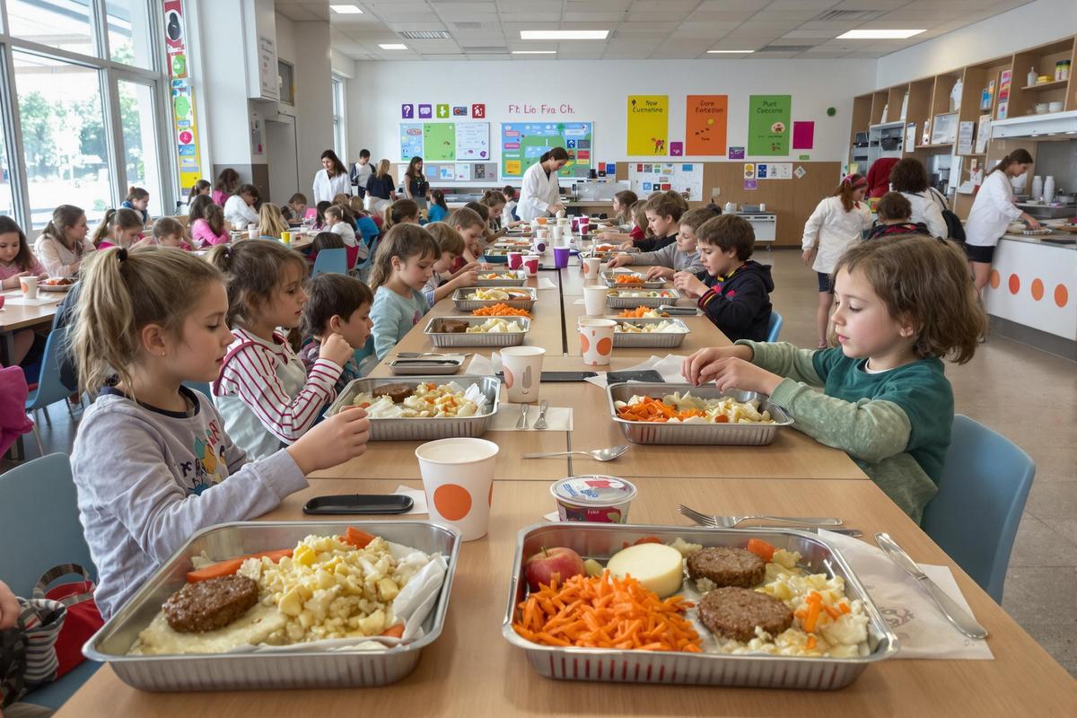 Cantines Scolaires Que Mangent Vraiment Nos Enfants Bonbons